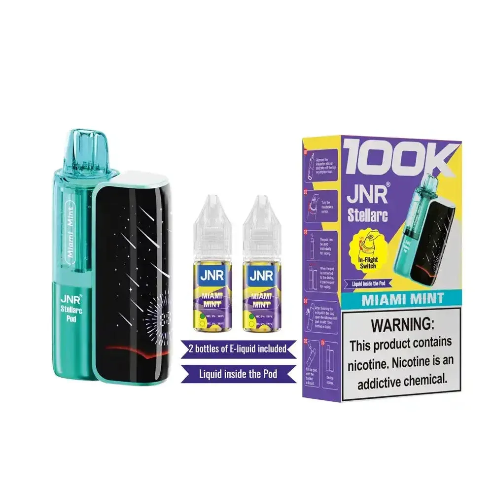 Miami Mint - JNR Stellarc 100k Disposable Vape Kit