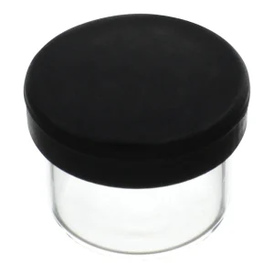 Mini Glass Wax Container - 25mm