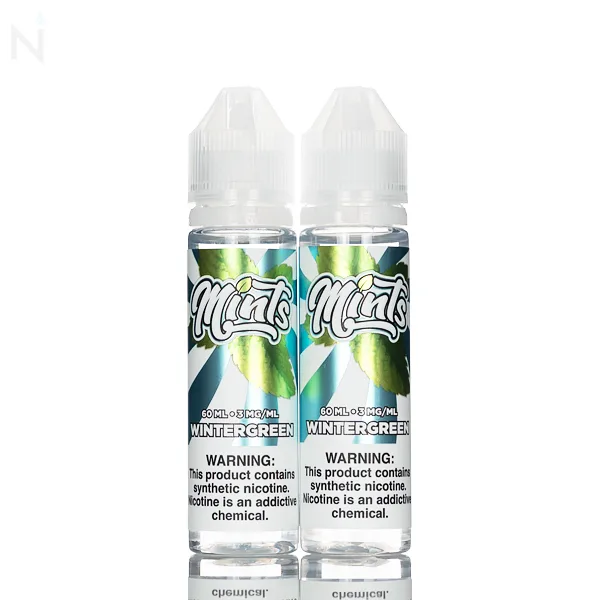 Mints E-Liquid – Wintergreen – 120mL - Image 2