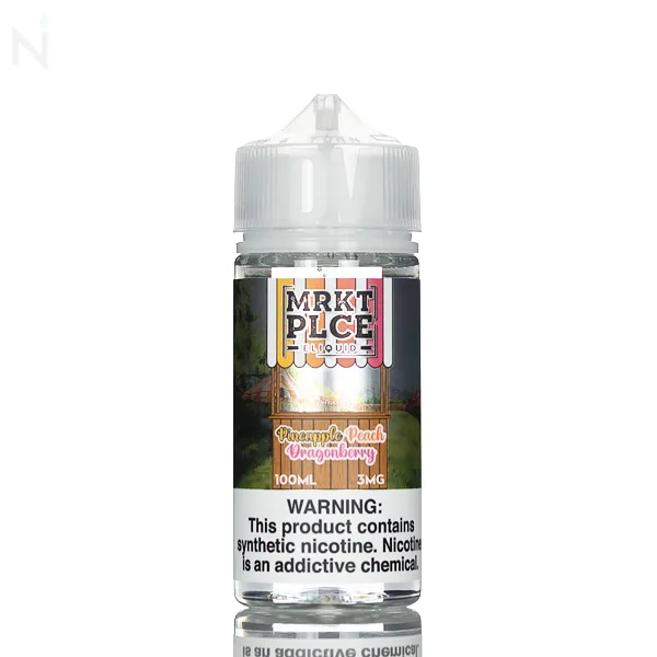 MRKT PLCE E-Liquid – Pineapple Peach Dragonberry – 100mL - Image 2