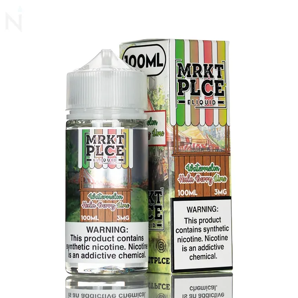 MRKT PLCE E-Liquid – Watermelon Hula Berry – 100mL