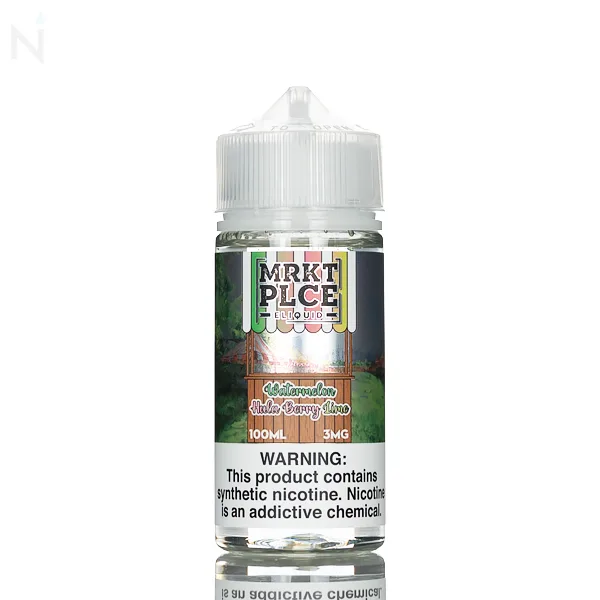 MRKT PLCE E-Liquid – Watermelon Hula Berry – 100mL - Image 2