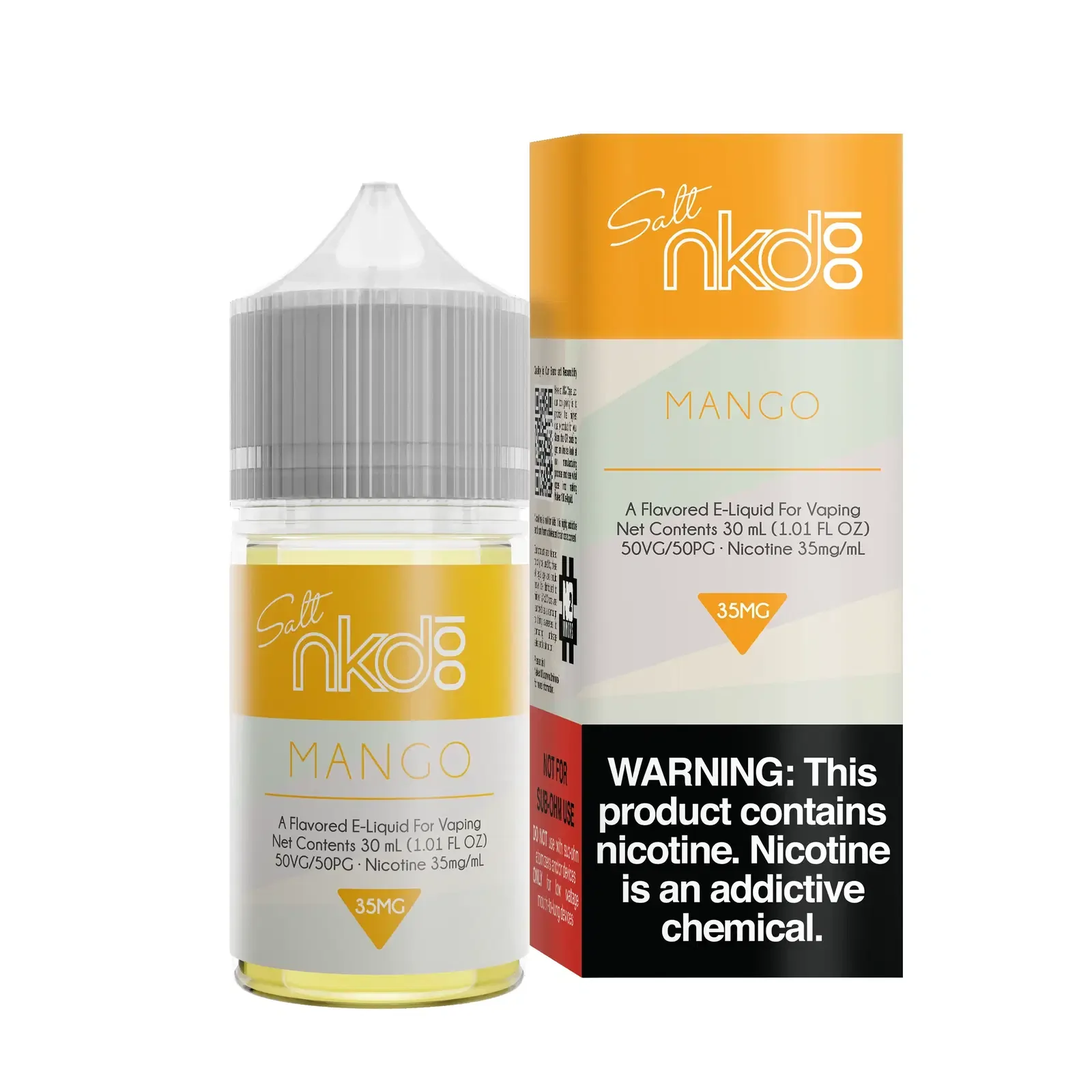 Naked 100 Salt Series Mango (Amazing Mango) Vape e-liquid 30mL