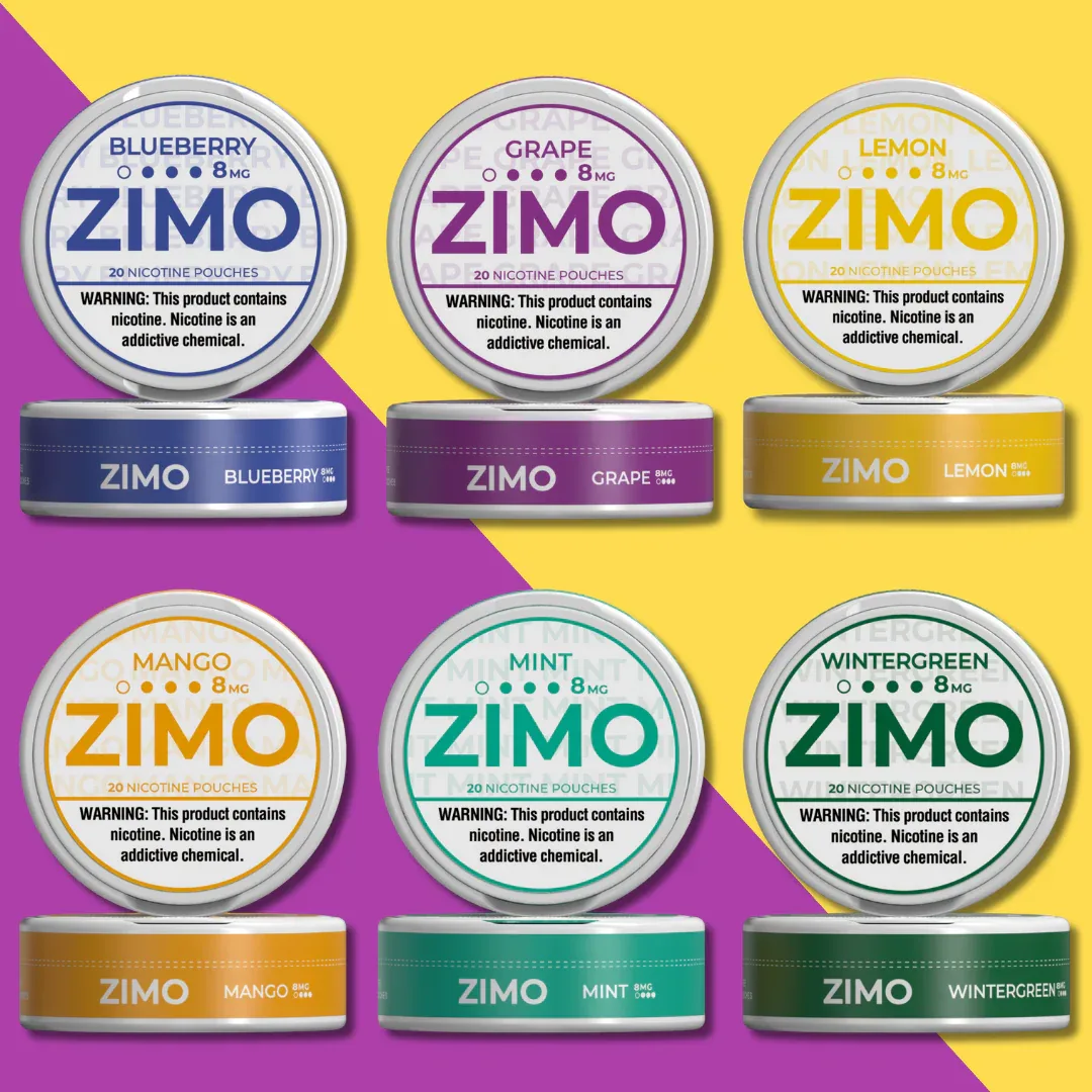 New Variety Pack Zimo Nicotine Pouches