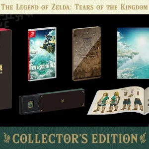 Nintendo Legend of Zelda Tears of the Kingdom Collectors Edition Game