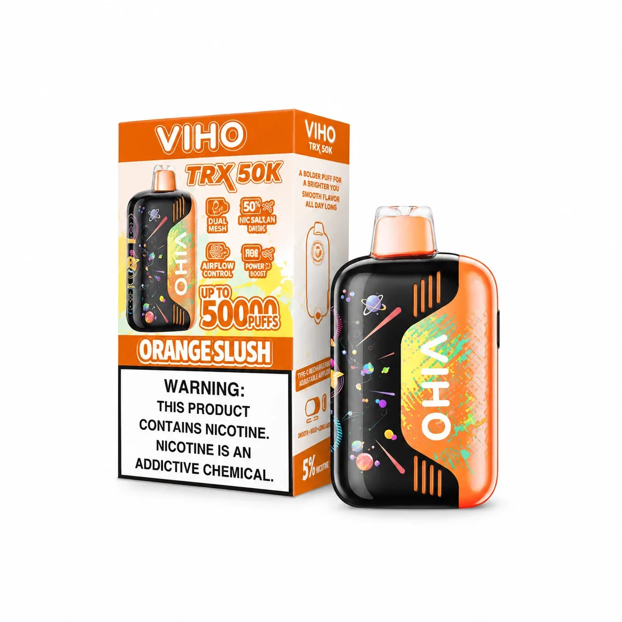 Orange Slush - VIHO TRX 50K Disposable Vape