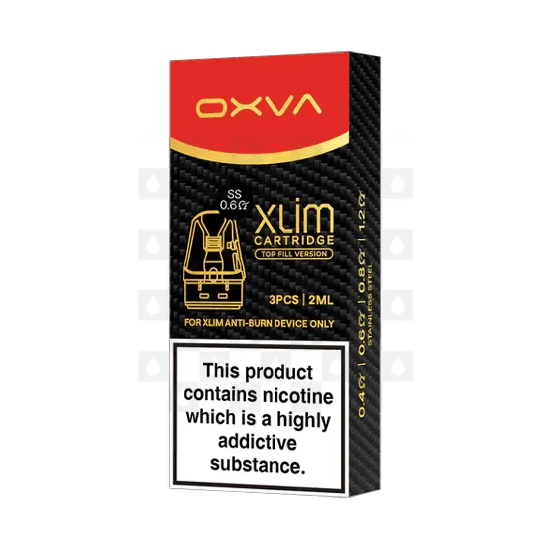 Oxva Xlim SS Replacement Pods (PACK OF 3)