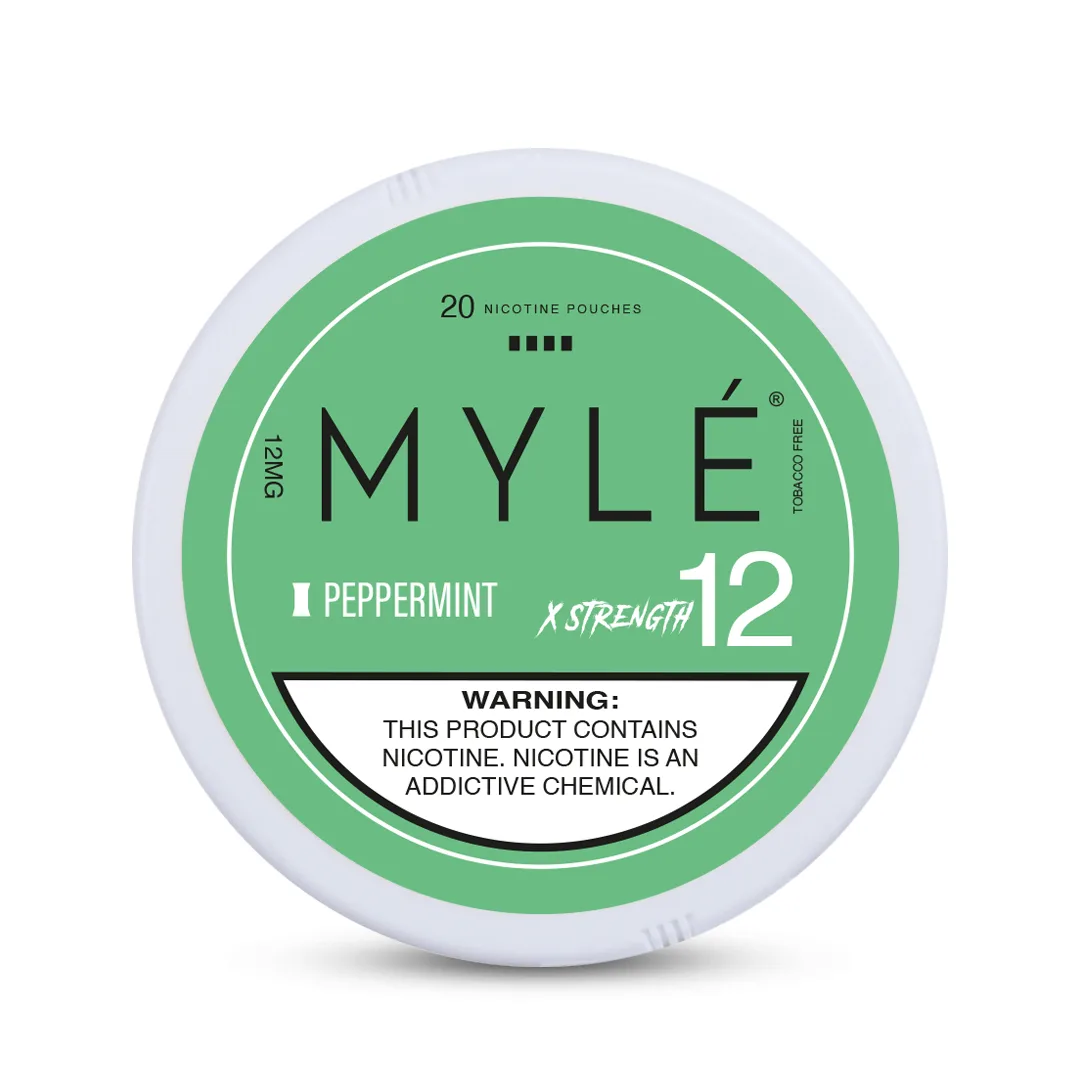 Peppermint 12mg – MYLÉ Pouches