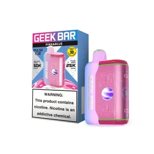 Pink &amp; Blue - Geek Bar Pulse X 2 50k Disposable Vape