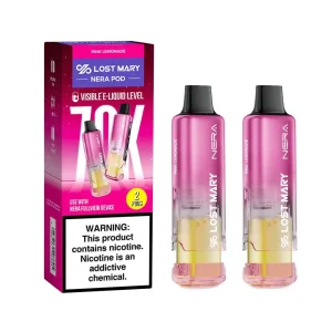 Pink Lemonade - Lost Mary Nera Fullview 70k Disposable Vape Pod