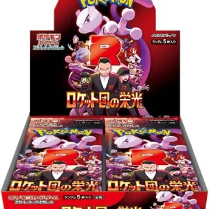 Pokemon TCG Scarlet Violet The Glory of Team Rocket Sealed Box