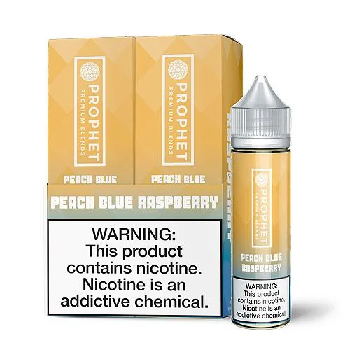 Prophet Premium Peach Blue Raspberry 2x 60ml Vape Juice - 6MG