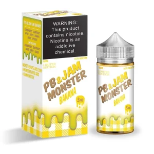 Jam Monster Banana PB&J 100ml Vape Juice - 3MG