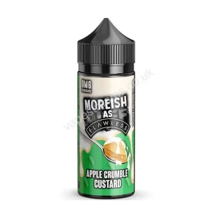 Apple Crumble Custard by Moreish as Flawless Short Fill