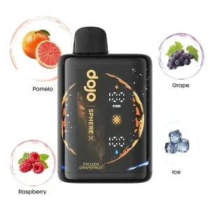 DOJO Sphere X 40K Disposable Vape (5%, 40000 Puffs) - Frozen Grapefruit'