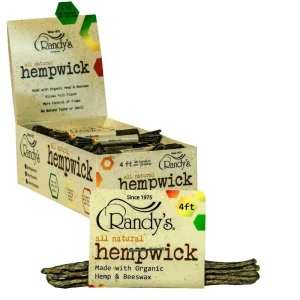 Randy's 4ft All Natural Hemp Wick