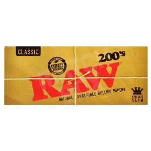 RAW- 40PK CLASSIC KING SLIM 200'S PAPERS