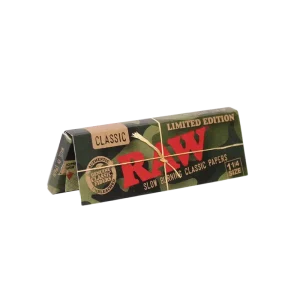 RAW- CLASSIC CAMO EDITION 1 1/4 SIZE PAPERS