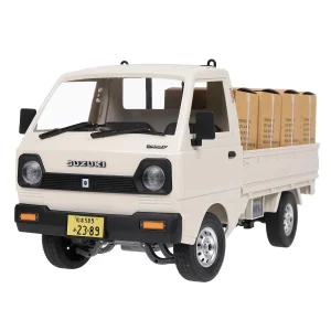 Raywood 1/10 Scale Suzuki Carry RC Truck D12 2WD RTR with Battery White