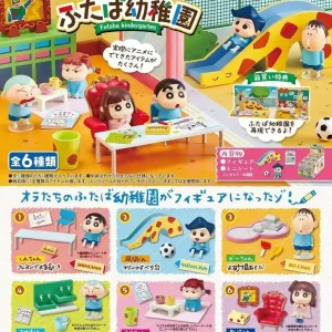 Re-Ment Crayon Shin-Chan Futaba Kindergarten Box Set 6 Types 6 Pieces