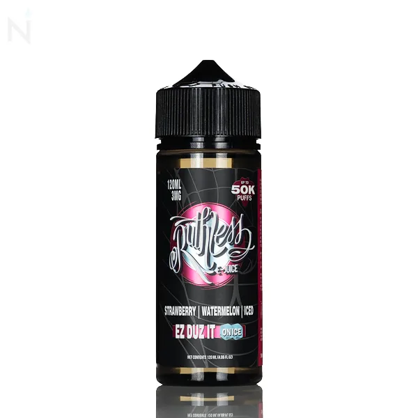 Ruthless Original E-Liquid – EZ Duz It On Ice – 120mL