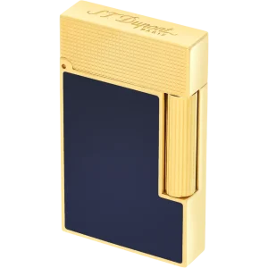 S.T. Dupont Ligne 2 Lighter – Micro Diamond Head Dark Blue