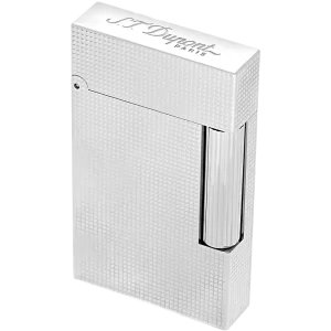S.T. Dupont Ligne 2 Lighter – Micro Diamond Head Silver
