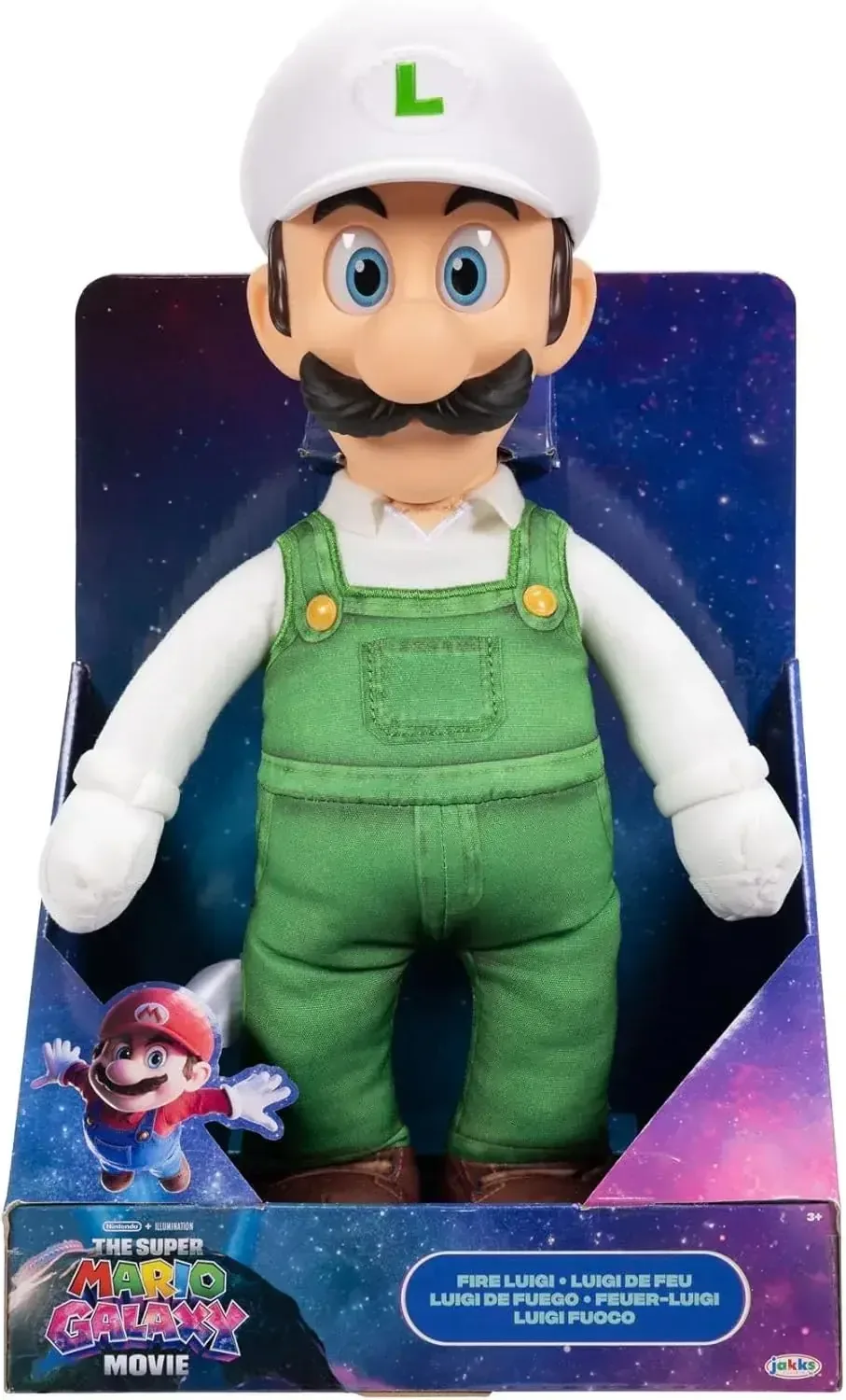 Saning Trading Super Mario Galaxy Fire Luigi Soft Figure L