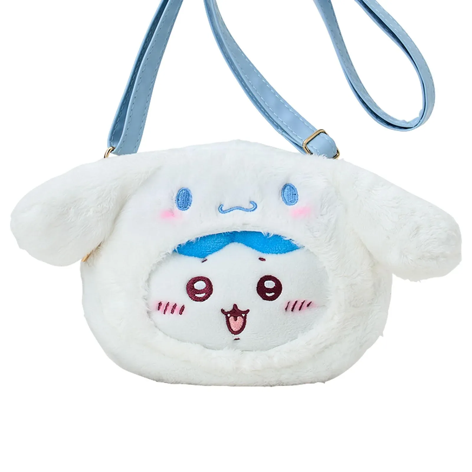 Sanrio Chiikawa Pochette Hachiware Cinnamoroll Bag Polyester PU Leather Ages 3+ - Image 2