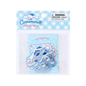 Sanrio Cinnamoroll Sticker Set Featuring Kuma-San for Ages 3+ 164534