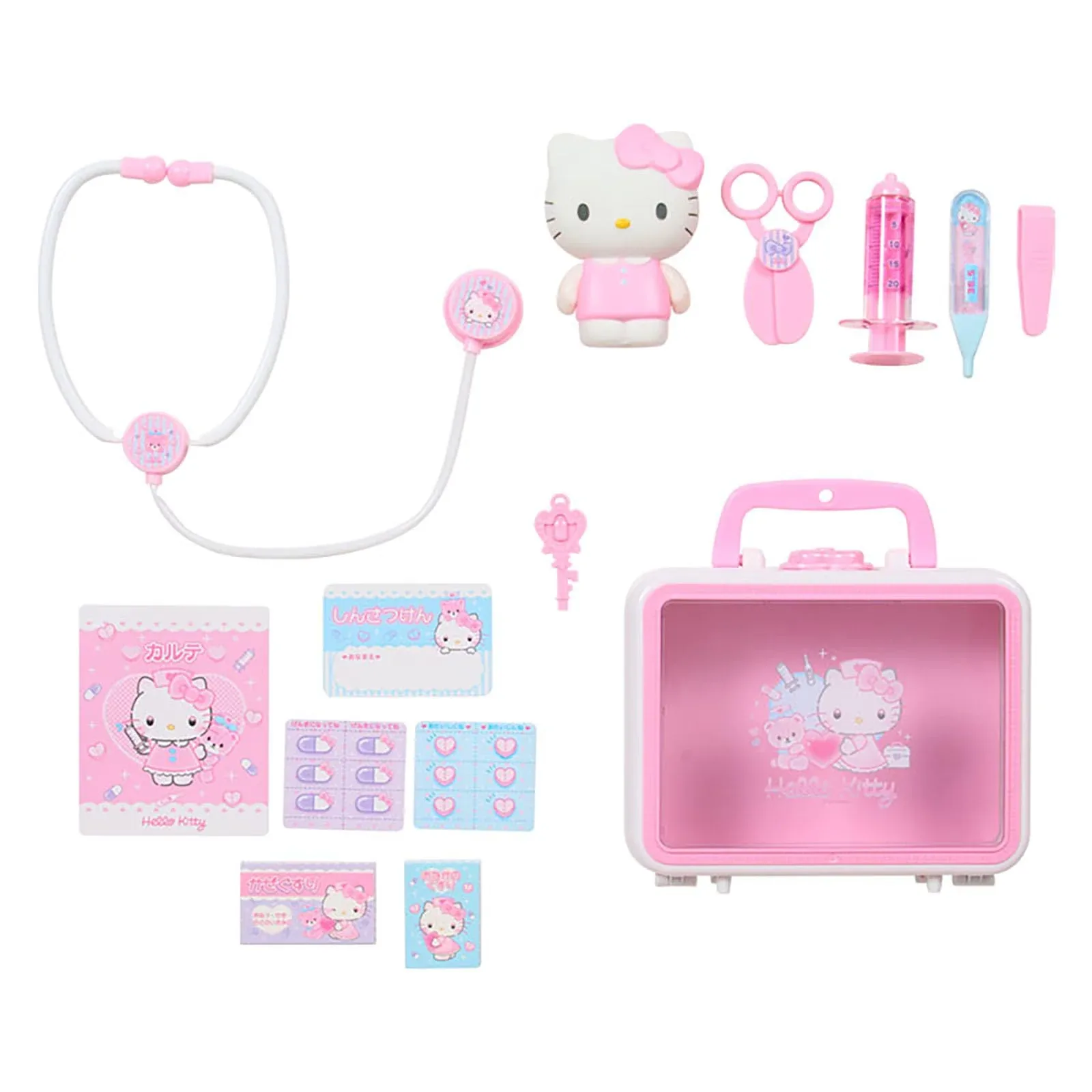 Sanrio Hello Kitty Nurse Pretend Set for Kids Ages 3+ Durable Materials - Image 2
