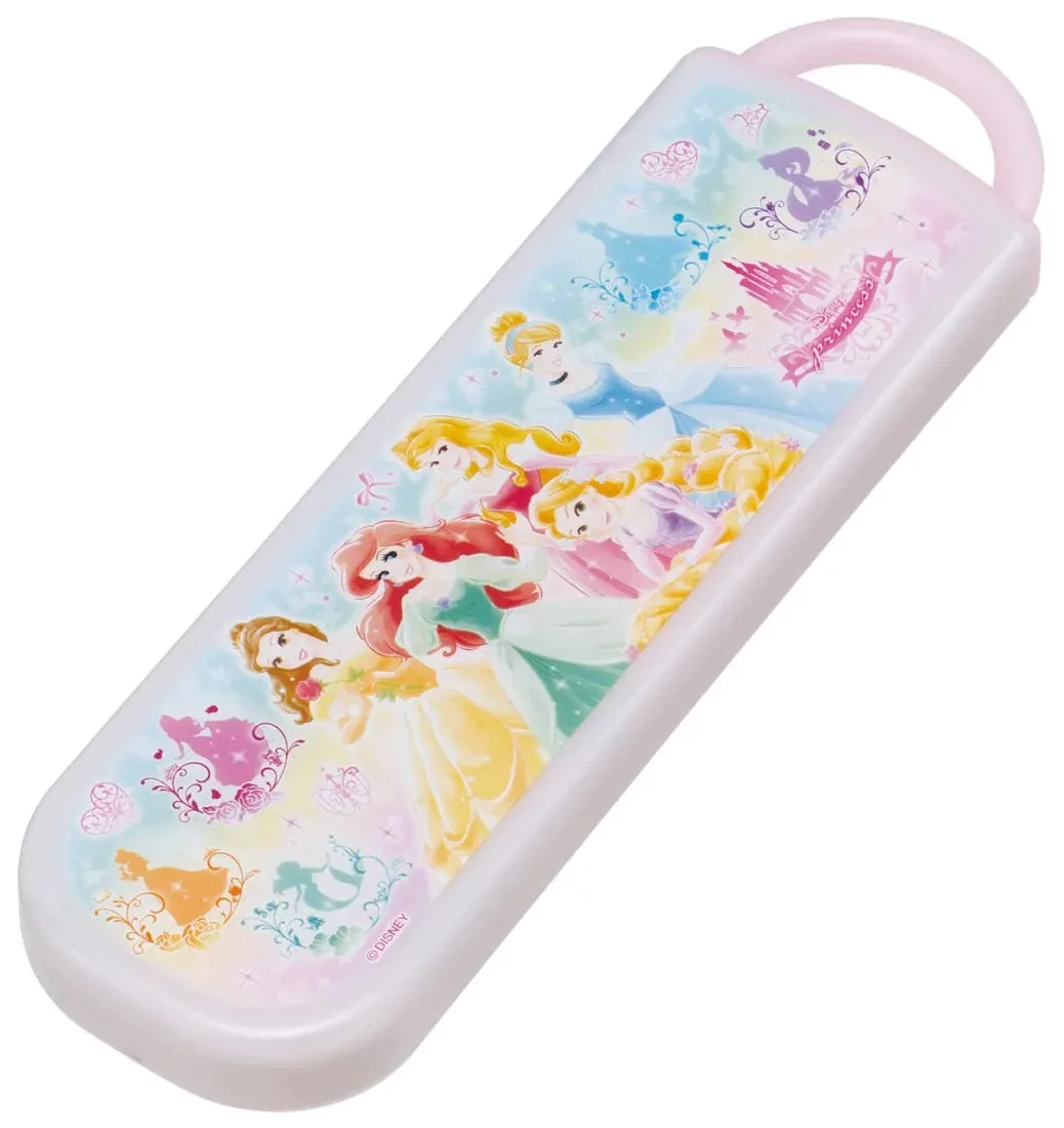 Skater Disney Princess 22 Antibacterial Chopsticks and Spoon Set - Image 2