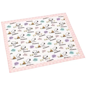 Skater Kids Lunch Cloth 43x43cm Snoopy 80s Cafe Japan Made