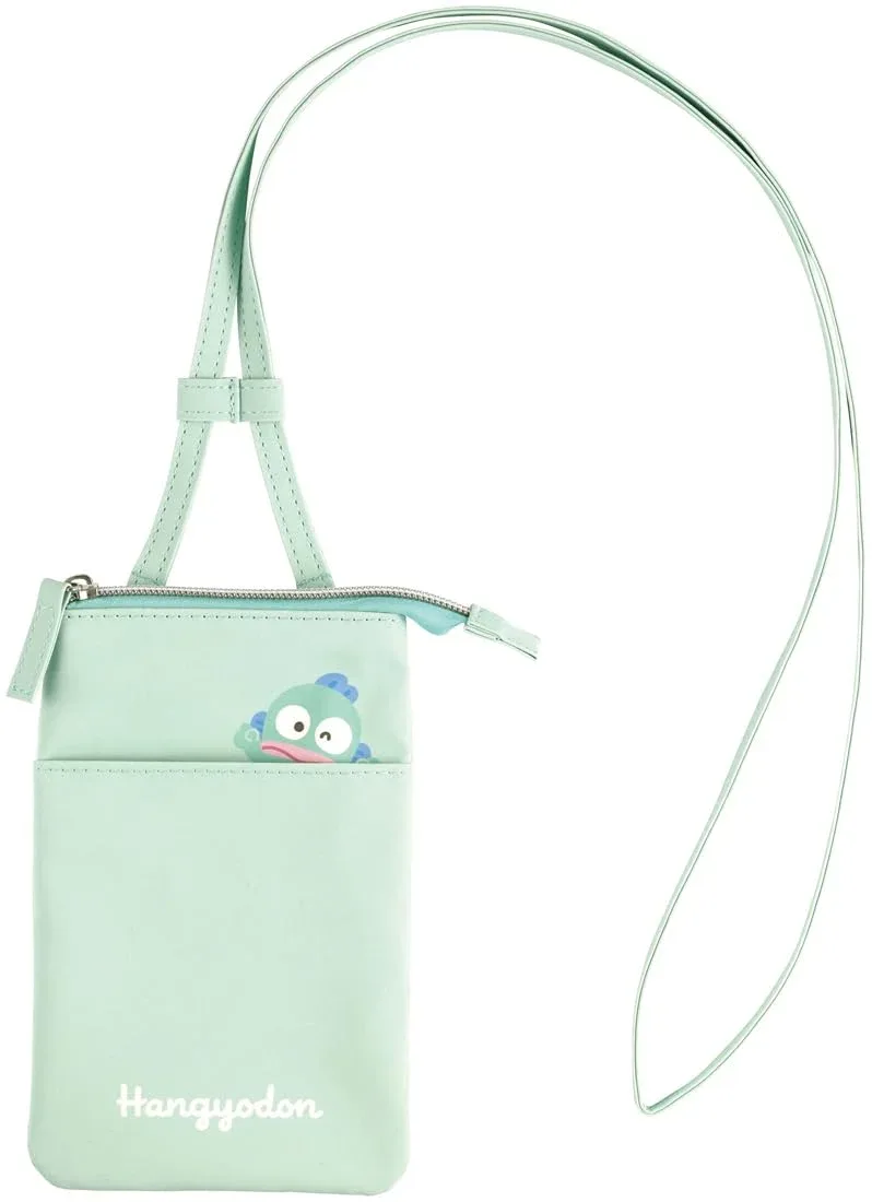 Skater Smartphone Pouch Zsp1-A - Crossbody and Neck Hanging Case Hangyodon Design