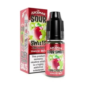 SOUR CORE CRUSHER 10ML NIC SALT THE JUICEMAN Pack of 10