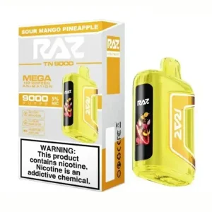 Sour Mango Pineapple - RAZ TN9000 Disposable