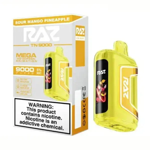 Sour Mango Pineapple - RAZ TN9000 Disposable