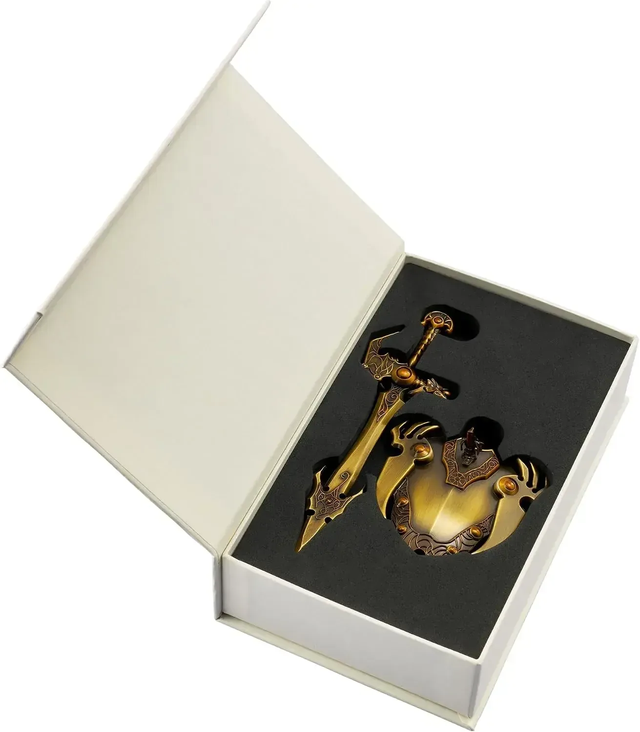 Square Enix Dragon Quest Metallic Gallery Sky Sword & Shield 40th Anniversary Edition