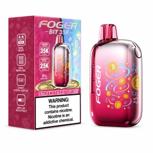 Strawberry Burst - Foger Bit 35k Disposable Vape