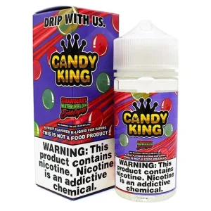 Strawberry Watermelon Bubblegum - 6mg - Candy King - 100mL