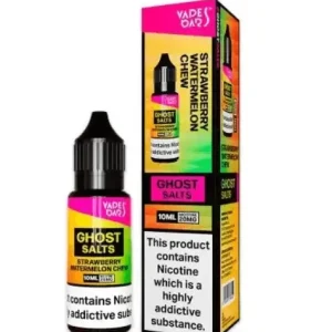 Strawberry Watermelon Chew Ghost Nic Salts Vape Bars