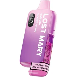 Summer grape Lost Mary BM6000 pod vape kit 12ml