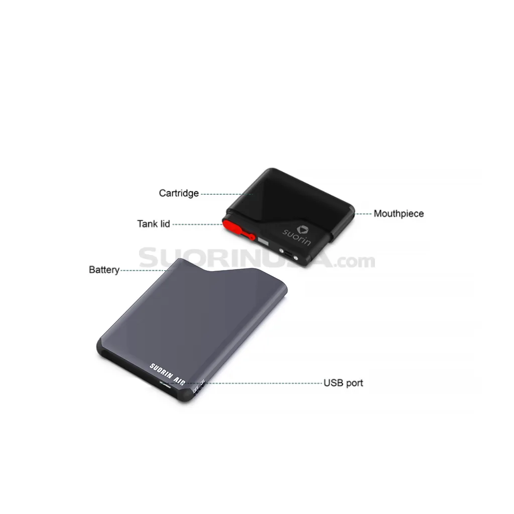 Suorin Air Shark Grey - Pod System Device with Cartridge Kit - Image 2