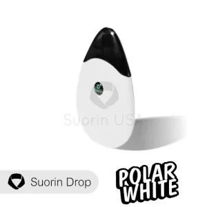 Suorin Drop Polar White - Pod System Device with Cartridge Kit