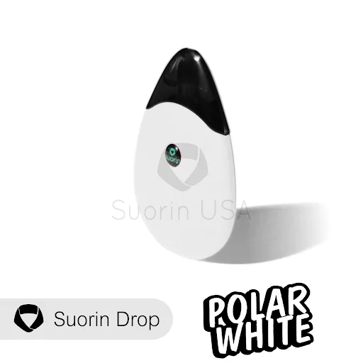 Suorin Drop Polar White - Pod System Device with Cartridge Kit