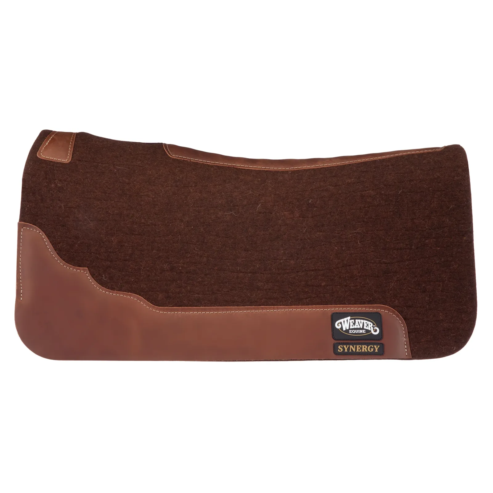 Synergy Contoured Steam Pressed 100% Merino Wool Felt Performance Saddle Pad - Image 2