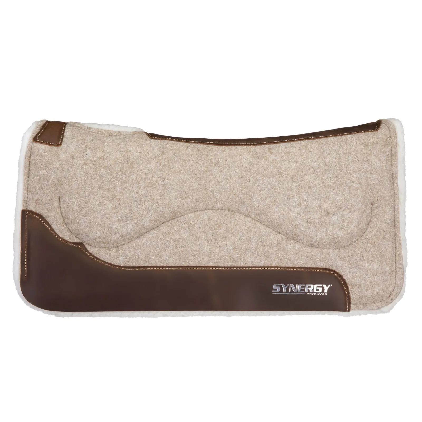Synergy Natural Fit Wool Blend Felt Performance Saddle Pad - Image 2