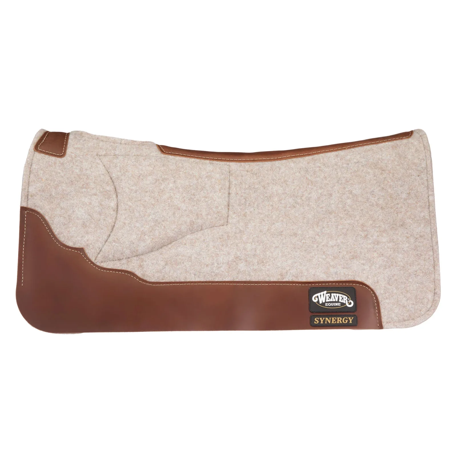 Synergy Shoulder Relief Close Contact Wool Blend Felt Performance Saddle Pad - Image 2