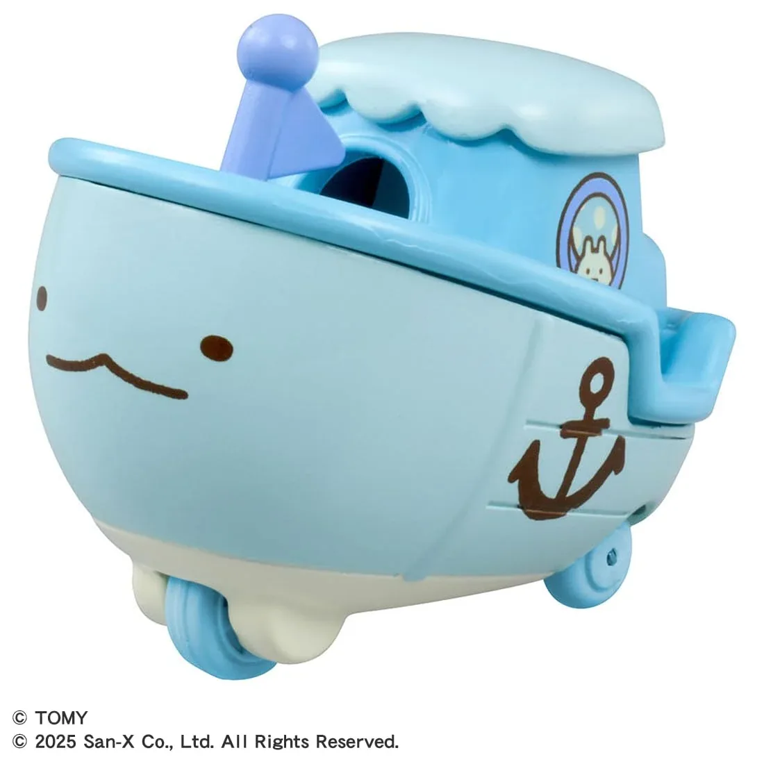 Takara Tomy Tomica No. 167 Sumikkogurashi Dream Boat Lizard Toy Car Ages 3+ - Image 2