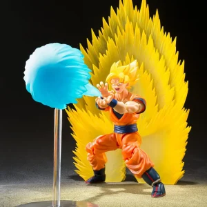 Tamashii Nations SHFiguarts DBZ Super Saiyan Goku Effect Set Teleportation 150mm
